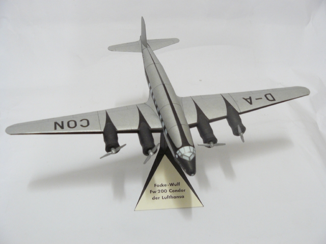 Focke Wulf FW 200 Condor M 1:100 Schreiberbogen Bild_145