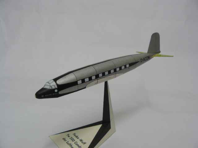 Focke Wulf FW 200 Condor M 1:100 Schreiberbogen Bild_233