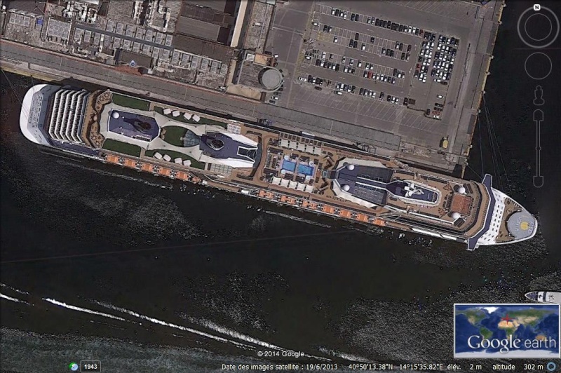 Les bateaux de croisière sur Google Earth - Page 3 Celebr11