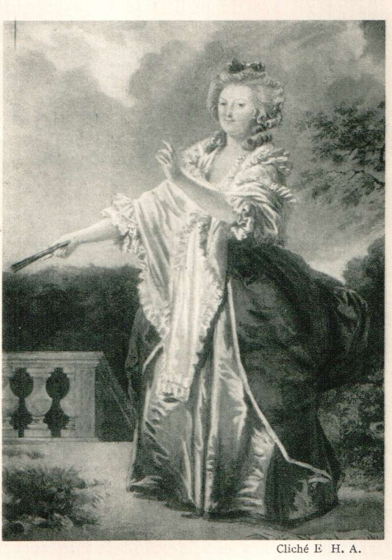 Marie-Antoinette, portrait disparu de Anton Hickel Numeir10