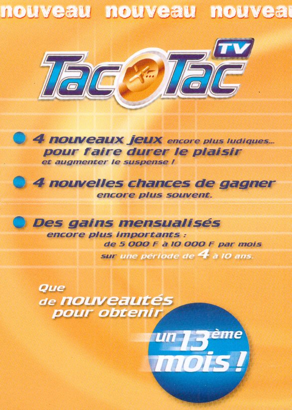 Notice Tac O Tac TV Notice19