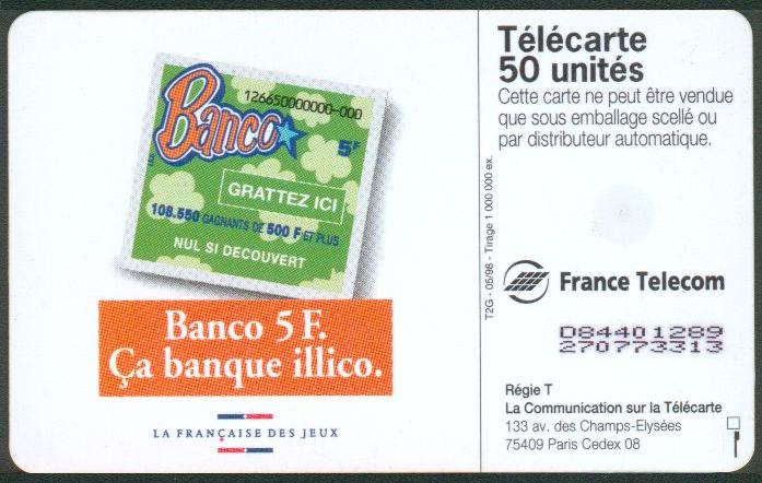 Télécartes Talaca15