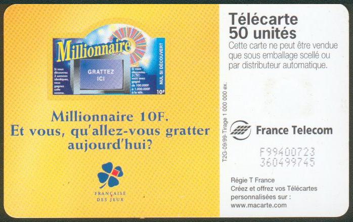 Télécartes Talaca25