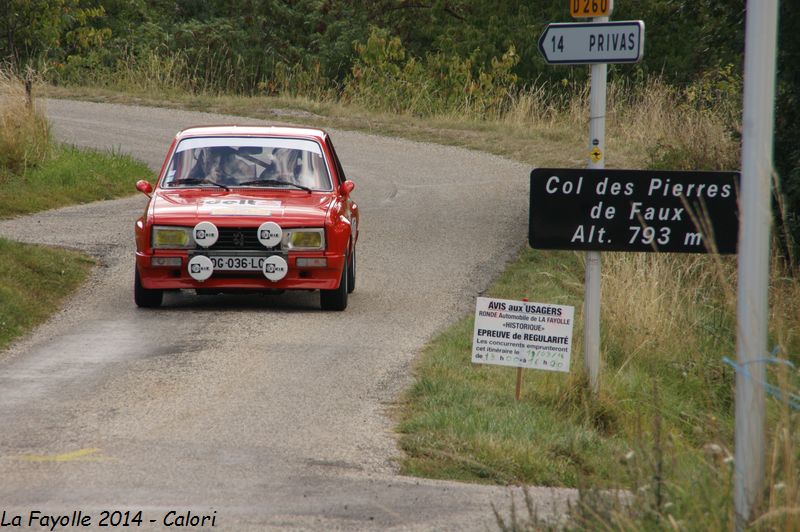 9ème Ronde de la Fayolle 13 et 14 Septembre 2014 - Page 4 Dsc05761