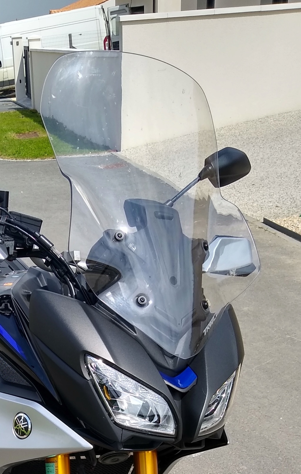 2021 - Bulle Yamaha d’origine sur tracer 2021 Bulle10