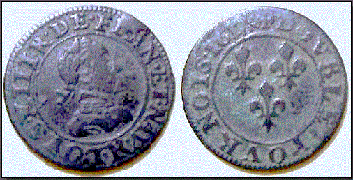 Louis XIII Double tournois 1617R Lxiii10