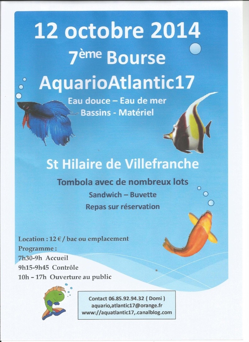 Bourse de St Hilaire de Villefranche le 12/10 Affich18