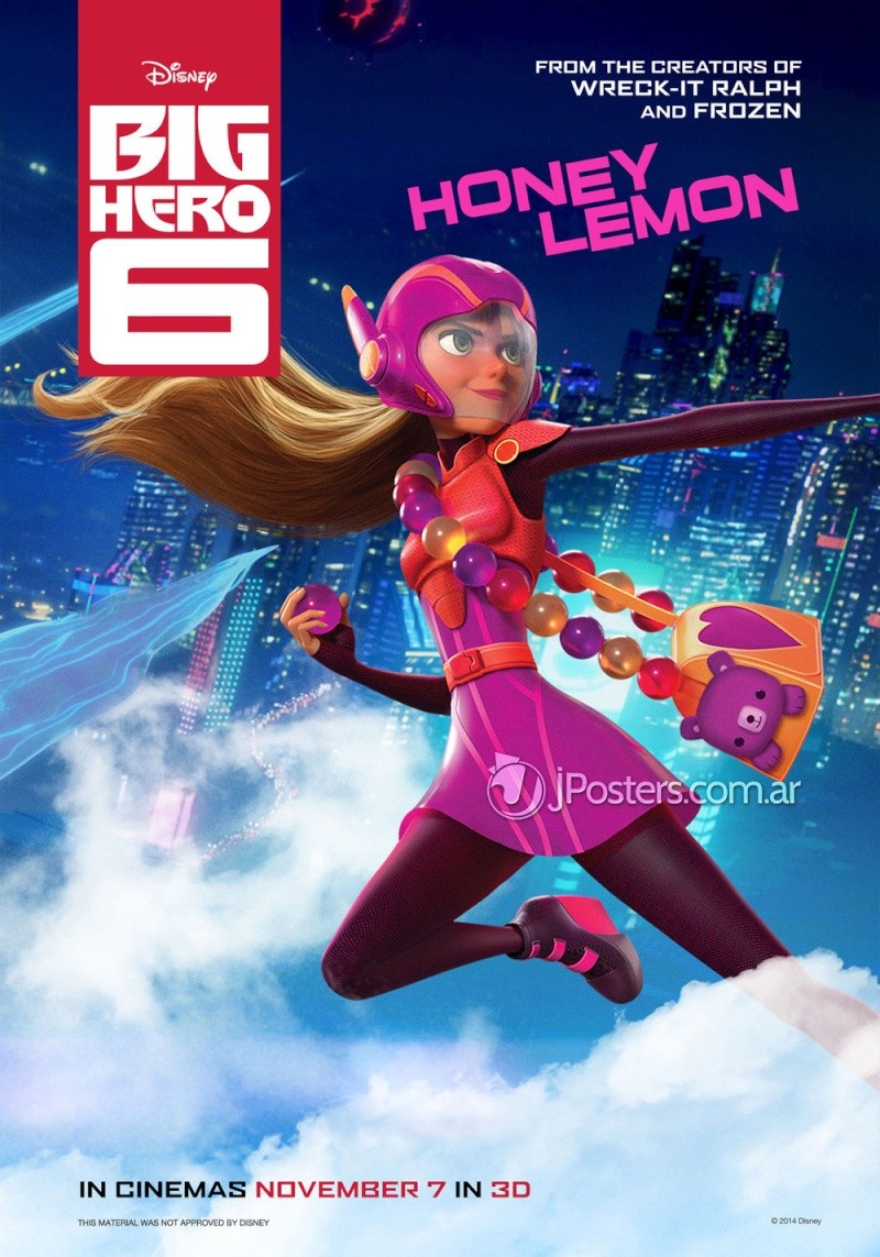 Les Nouveaux héros "Titre original. Big Hero 6" sortie 11 février 2015 (Disney) Prh2fn10