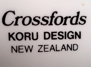 design - Crossfords dinnerware. Crossf12