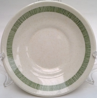 chelsea - Green thin stripe band saucer and green mug for Chelsea Green Stripe10