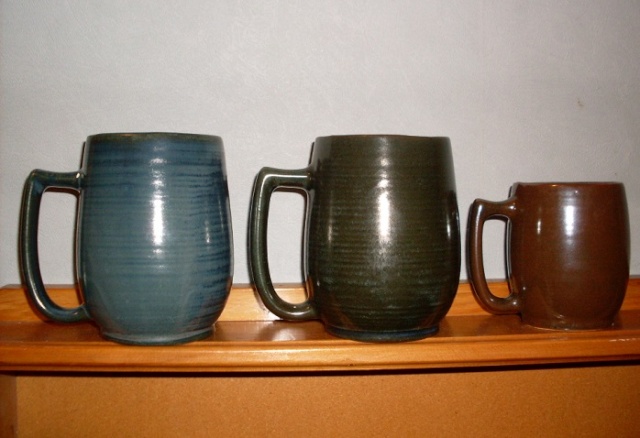 mugs - 17 (maybe 18) different Basalt mugs from CL Luke Adams: GLAZE VARIATIONS Tankar10