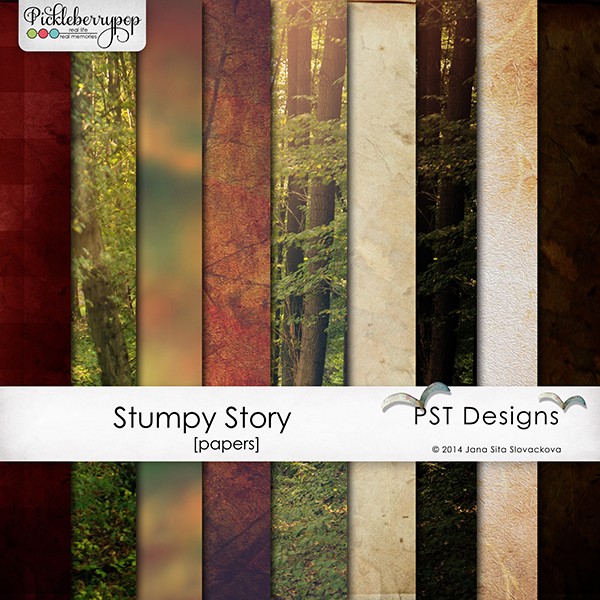 Stumpy Story + minikit Shine of Fall  layouts gallery 2014pb12