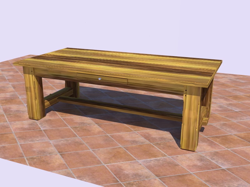 [SKETCHUP] Mes objets sur 3 DW - Page 10 Table_10