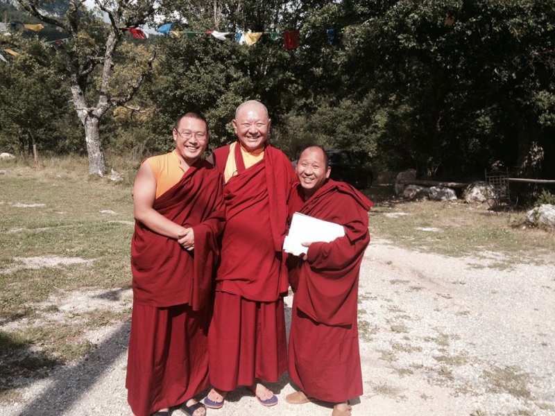 RINGU Tulku à Nyima Dzong juillet 2014 10456010