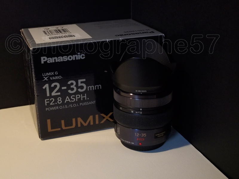 (VENDU ) Panasonic 12-35 mm f2,8 état neuf garantie  12-35-16