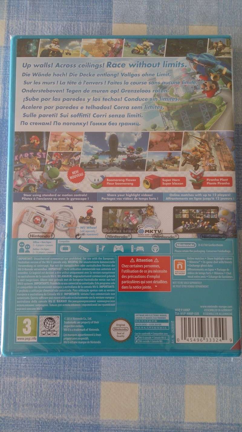 [VENDU] Mario Kart 8 Wii U LIMITED EDITION 2014-113