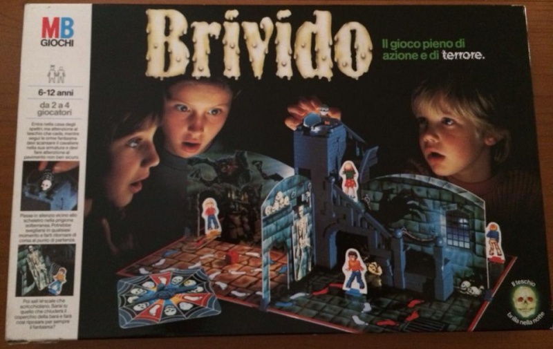 Brivido gioco di societa`anni 80 MB GIOCHI COMPLETO DI CATALOGHINO RARO 98419010