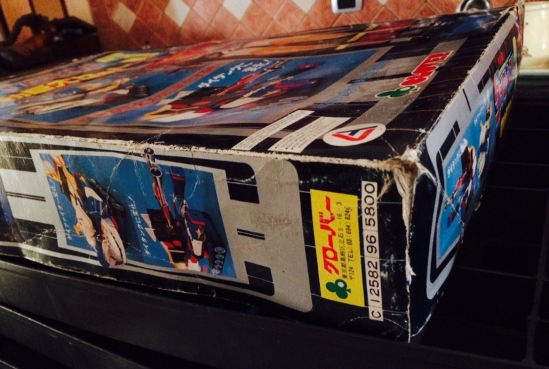 jumbo - Daitarn TRE Daitan 3 Jumbo motorizzato Trasformabile Battery operated oltre 40 cm CLOVER no Samurai Foto_310