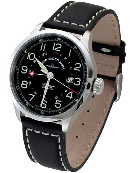 Montre Double Fuseau horaire, petit budget Zenogm10