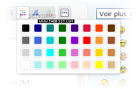 [ JavaScript + CSS ] تغيير علبة الألوان في صندوق الرد لشكل إحترافي و جميل | أحلى منتدى 72707010