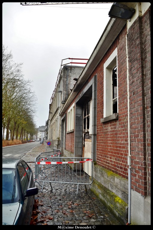 (14/12/2014) Tournai : Incendie dans un logement en rénovation + photos Dsc_0119