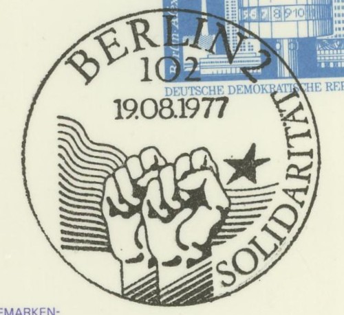 Sonderstempel der DDR Berlin14