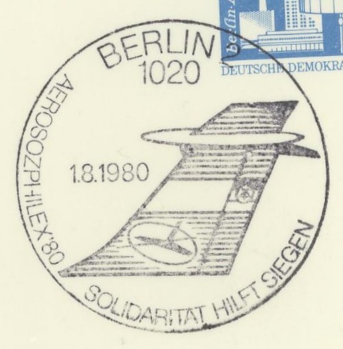Sonderstempel der DDR Berlin15