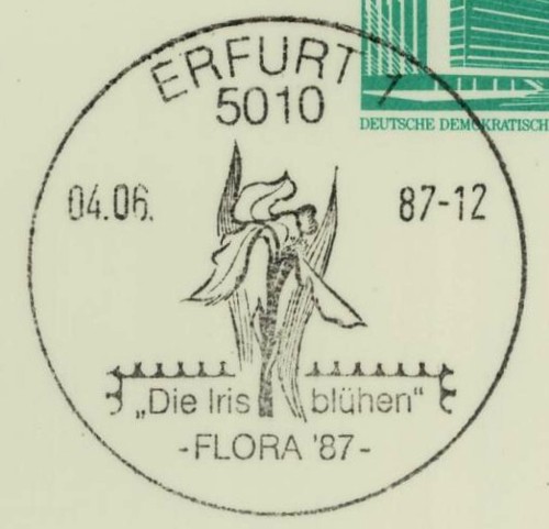 Sonderstempel der DDR Erfurt10