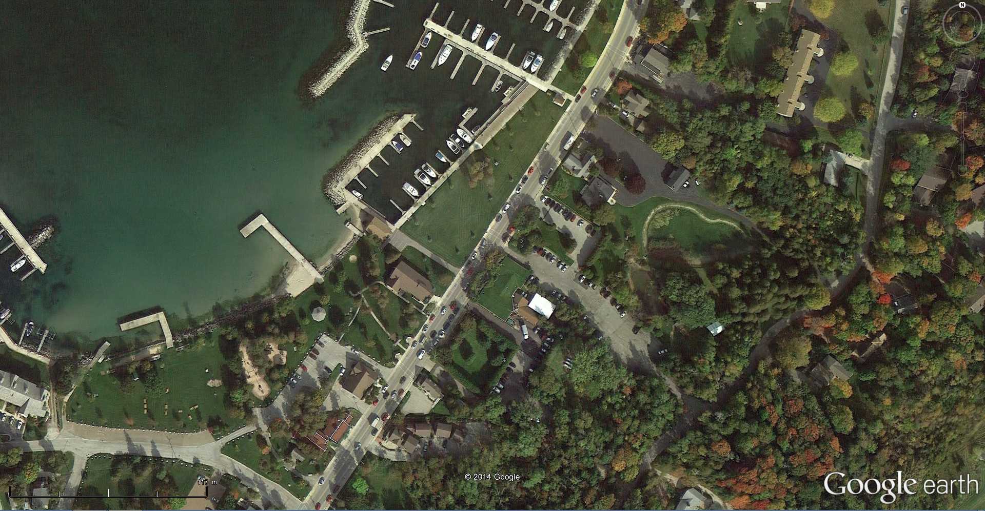 STREET VIEW : La chèvre - Sister Bay - USA 2014-352