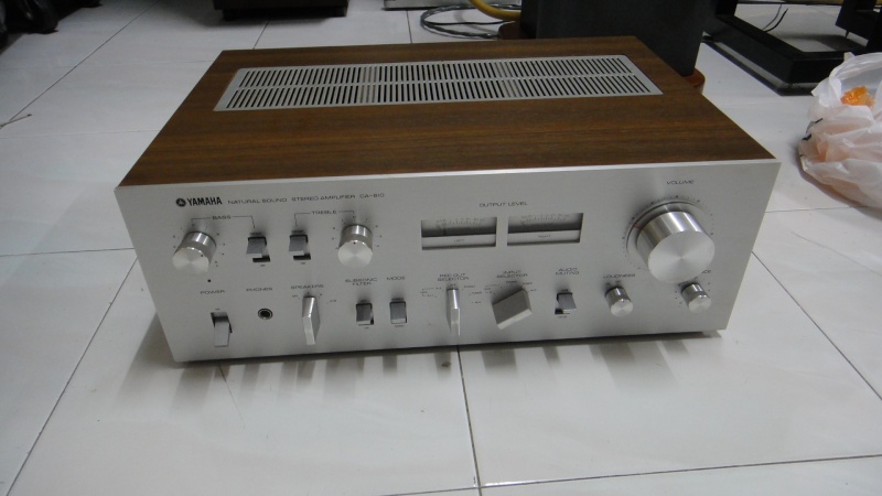 Yamaha CA-610 integrated amplifier (Used)SOLD Dsc04126