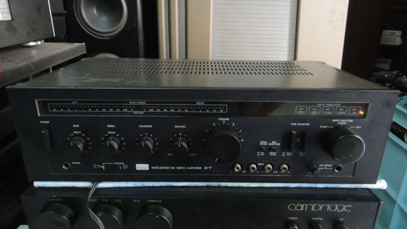 Sansui A-7 integrated amplifier (Used)SOLD Dsc04219