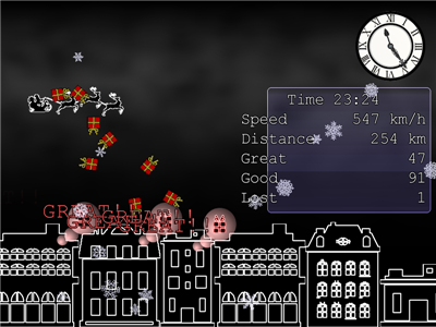 Sonic The Santa Claus (very short Xmas action game) Screen19