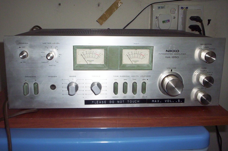 Nikko NA850 Integrated Amplifier (Used)SOLD