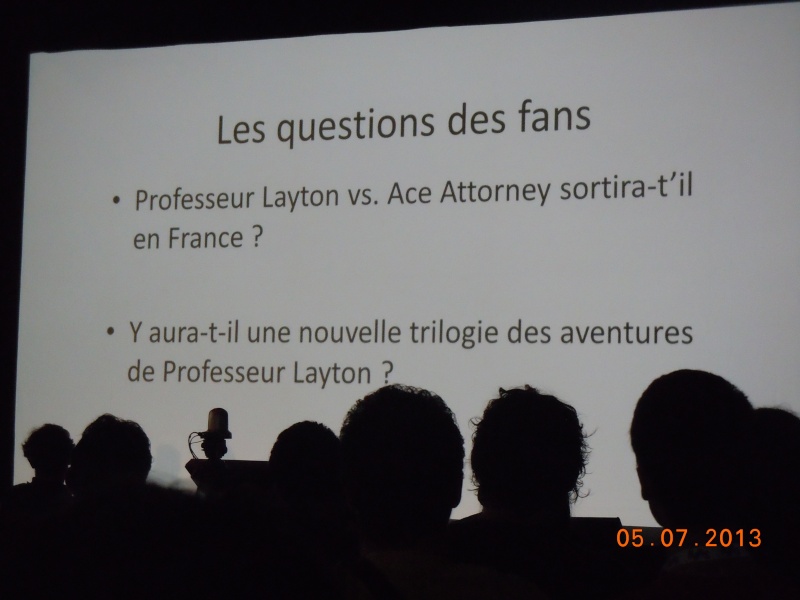 Akihiro Hino parle de Professeur Layton VS AA et plus... Dscn6511