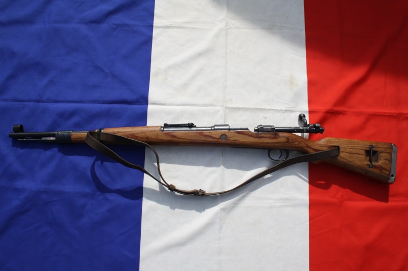 Fusil Mauser 98K fabriqué sous contrôle français. 02911