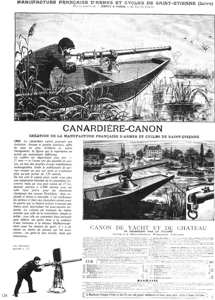 La législation (Tankgewehr 1918) Canard10