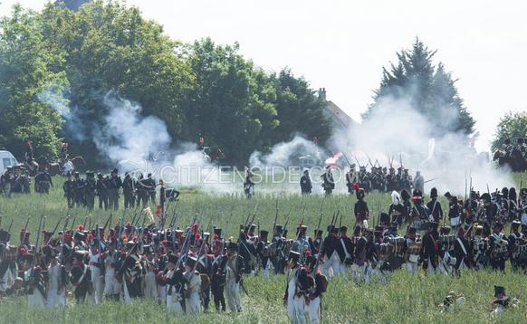 la reconstitution de la bataille de Montmirail 1814-2014 Montmi16