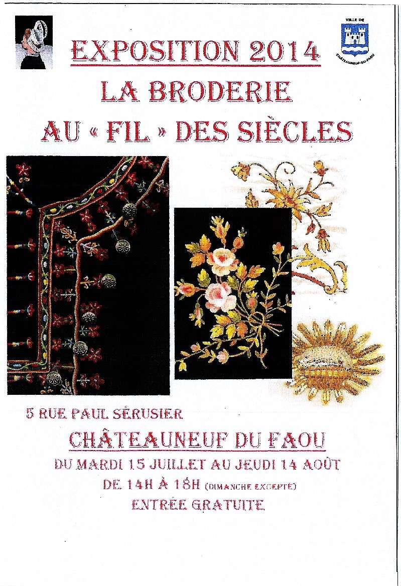 La Broderie au "fil" des siècles : expoisition 2014 à Châteauneuf Expo_s11