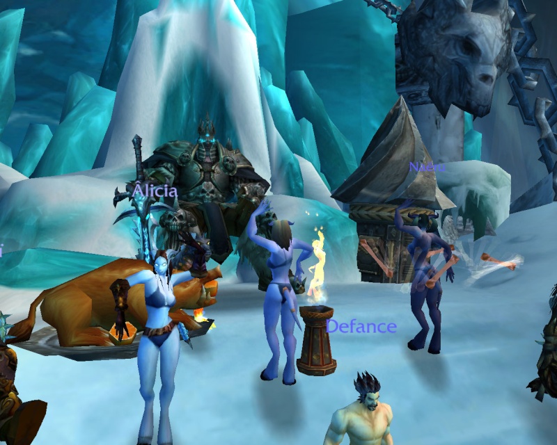 Lich King's party Wowscr12