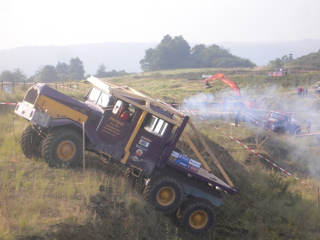 Finale du championnat d 'Europe de trial camion Homber17