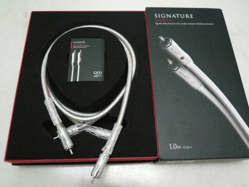 QED Signature Audio S i/c (used) SOLD Qed_op11