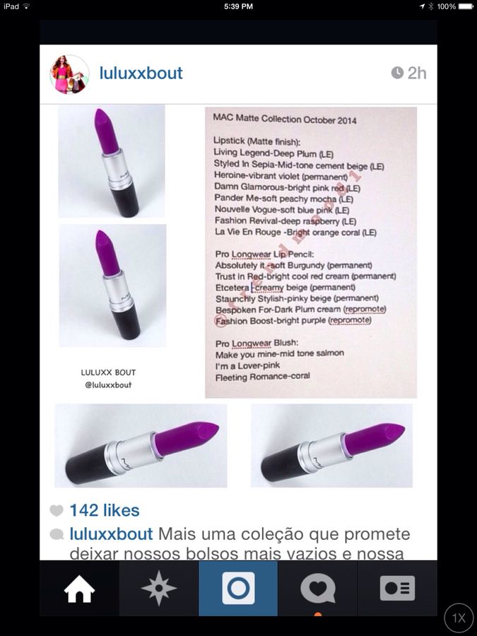 MAC The Matte Lip Collection - Octobre 2014 900x9015