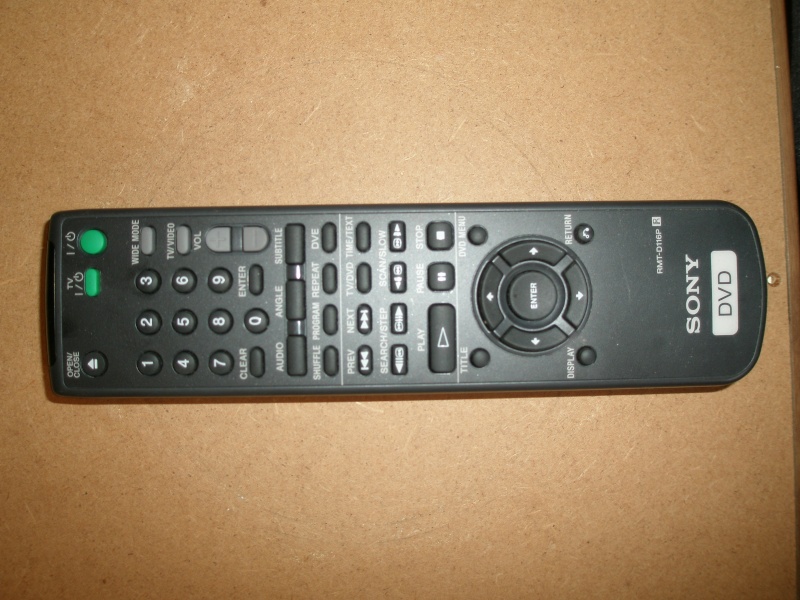 Sony TV, AV Remote Control (New) P1010424
