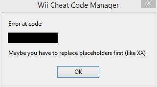 Gecko Cheat Code Manager Trouble Shooting
