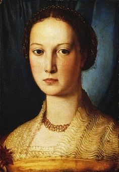 Tentative de retrouver un tableau d'après un portrait de femme renaissance Angnol10