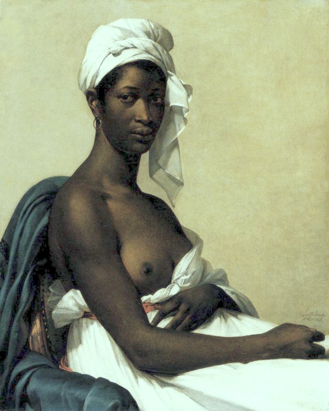 Tentative de retrouver un tableau d'après un dessin de femme au turban Marie-11