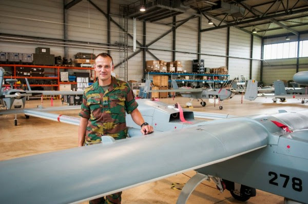 Belgium army ranks Drone-10