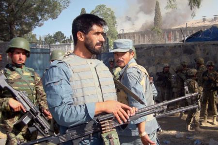 Afghan Police Body Armor Khan2010