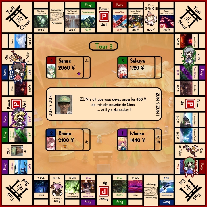 Gensopoly : le Monopoly à la sauce Touhou Screen14