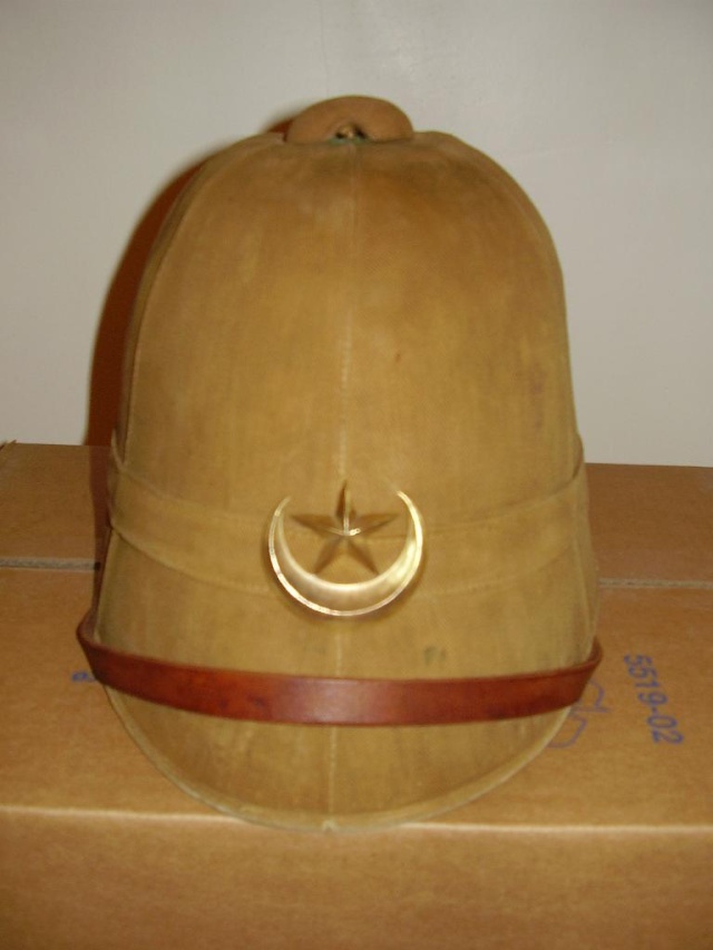Le casque colonial modèle 1886  1168